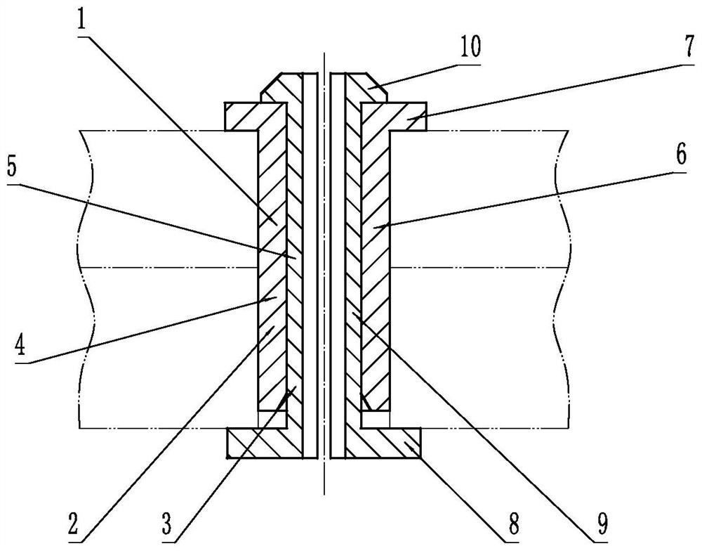 Elastic hook pin device