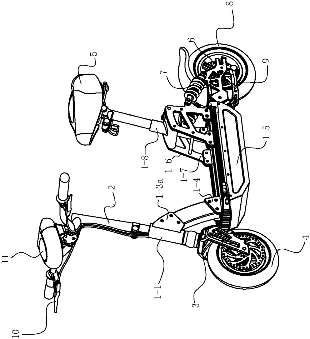 E-bike for easy mobility