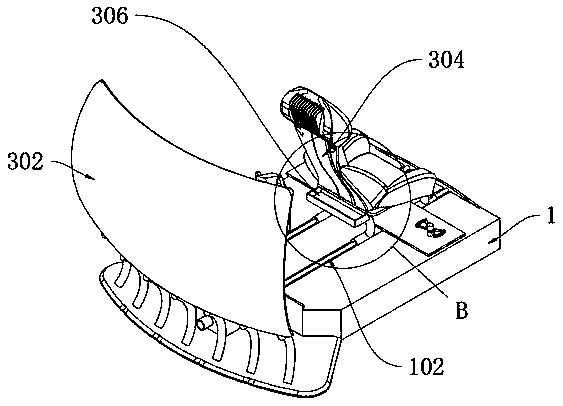 Back dehumidifying device based on simulated sunbath for medical nursing