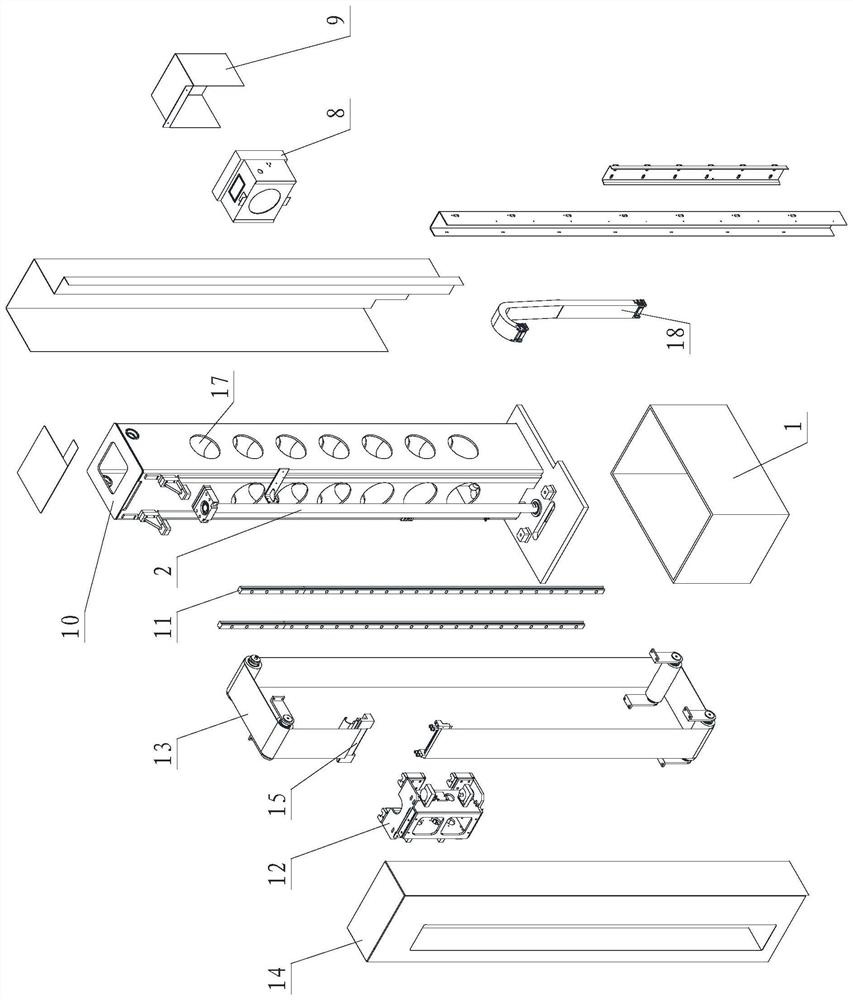 A robotic sealing column