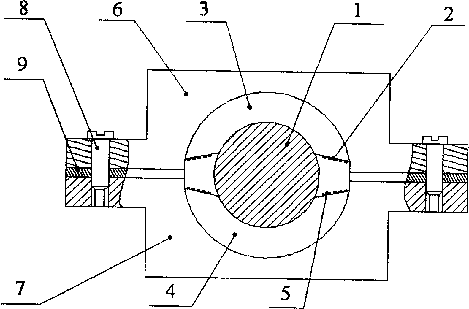 Rotary sonic surface wave motor