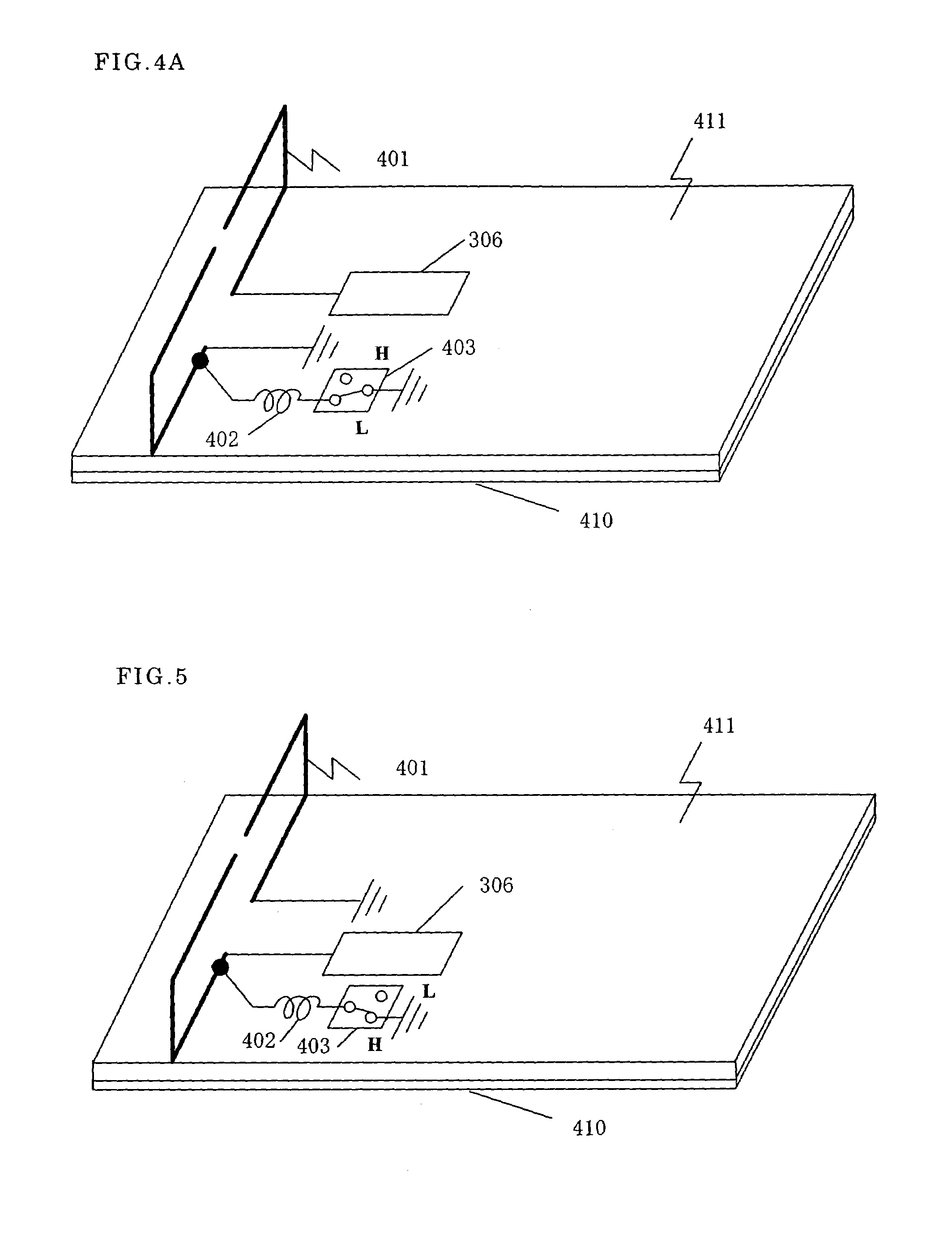 Radio terminal device antenna and radio terminal device