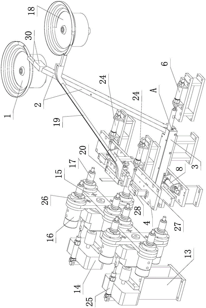 Sheet inserting machine