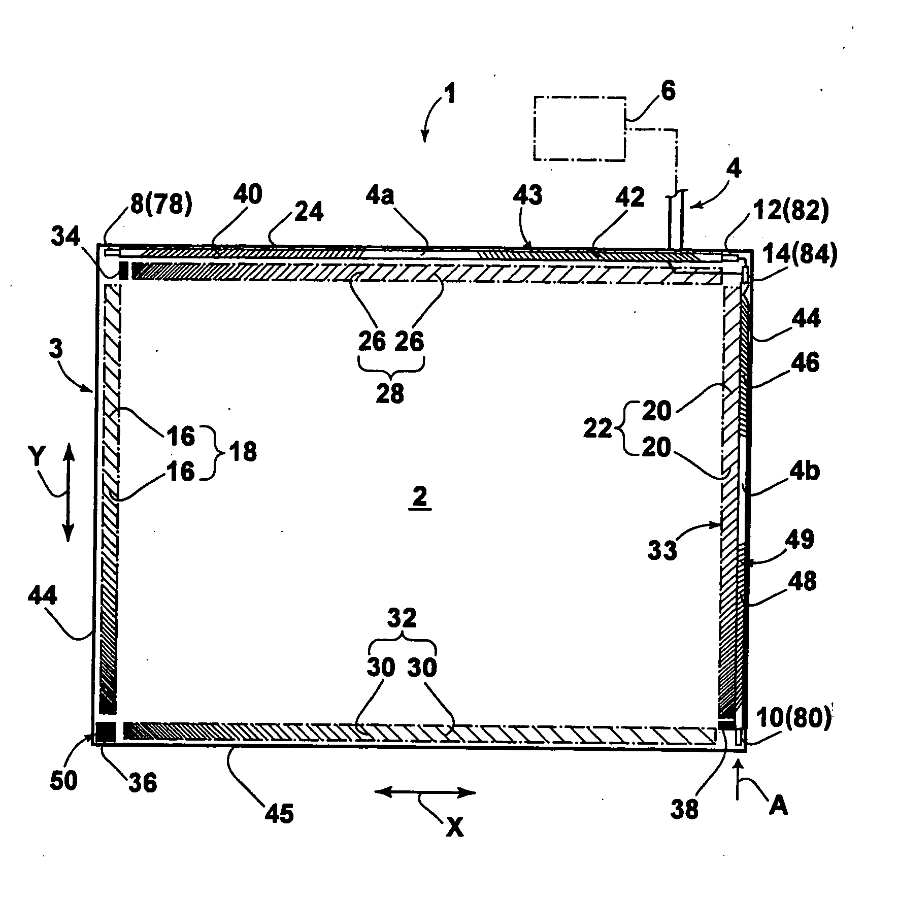 Acoustic wave touch detecting apparatus