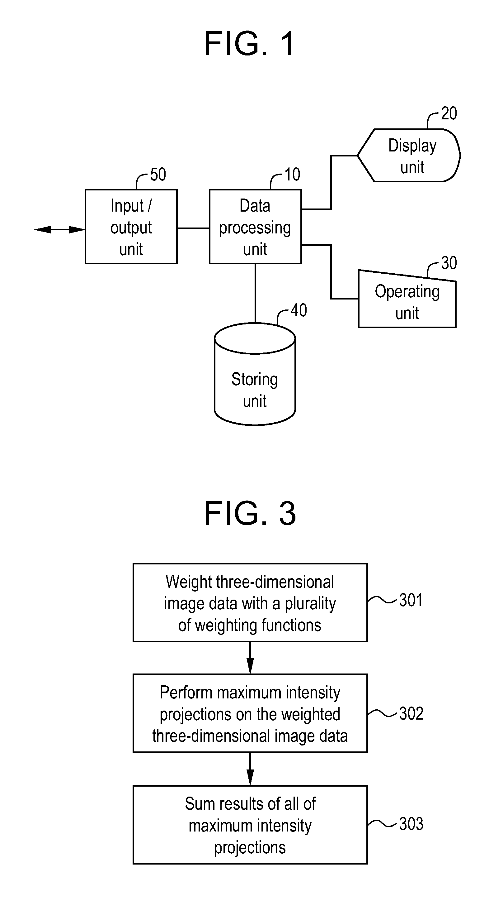 Maximum intensity projection performing method and apparatus