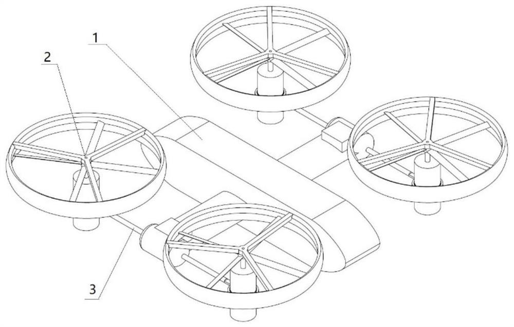 Variable-configuration air-ground unmanned platform capable of realizing air-ground joint debugging