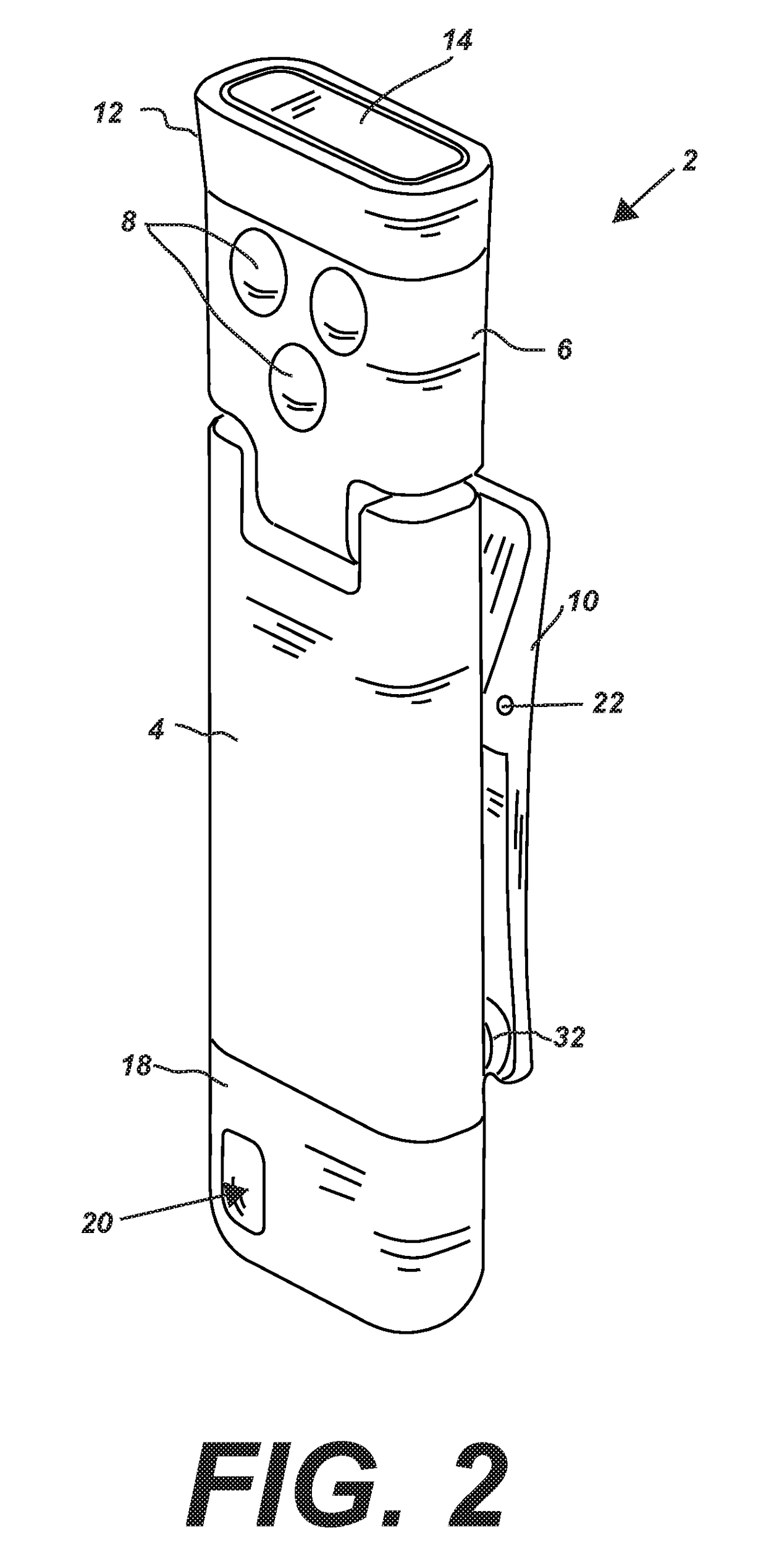 Multi-purpose light emitting diode lamp with articulating head and clip