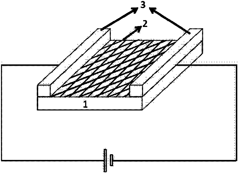 Flexible semi-clarity strain sensor and preparation method thereof