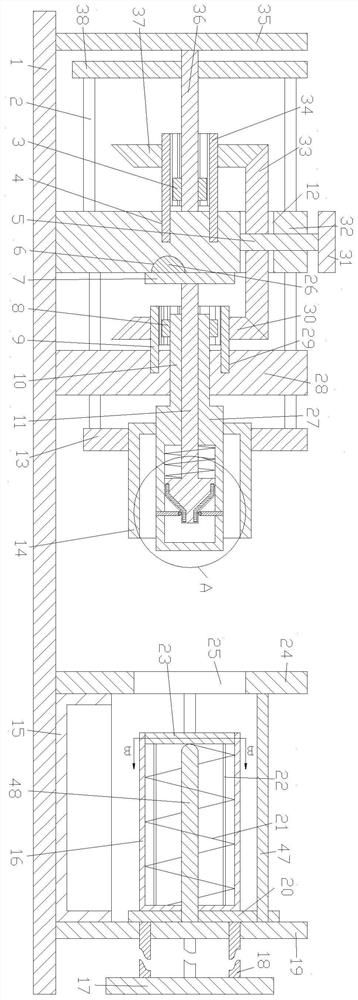 Mycelium inoculation device for test tube and use method