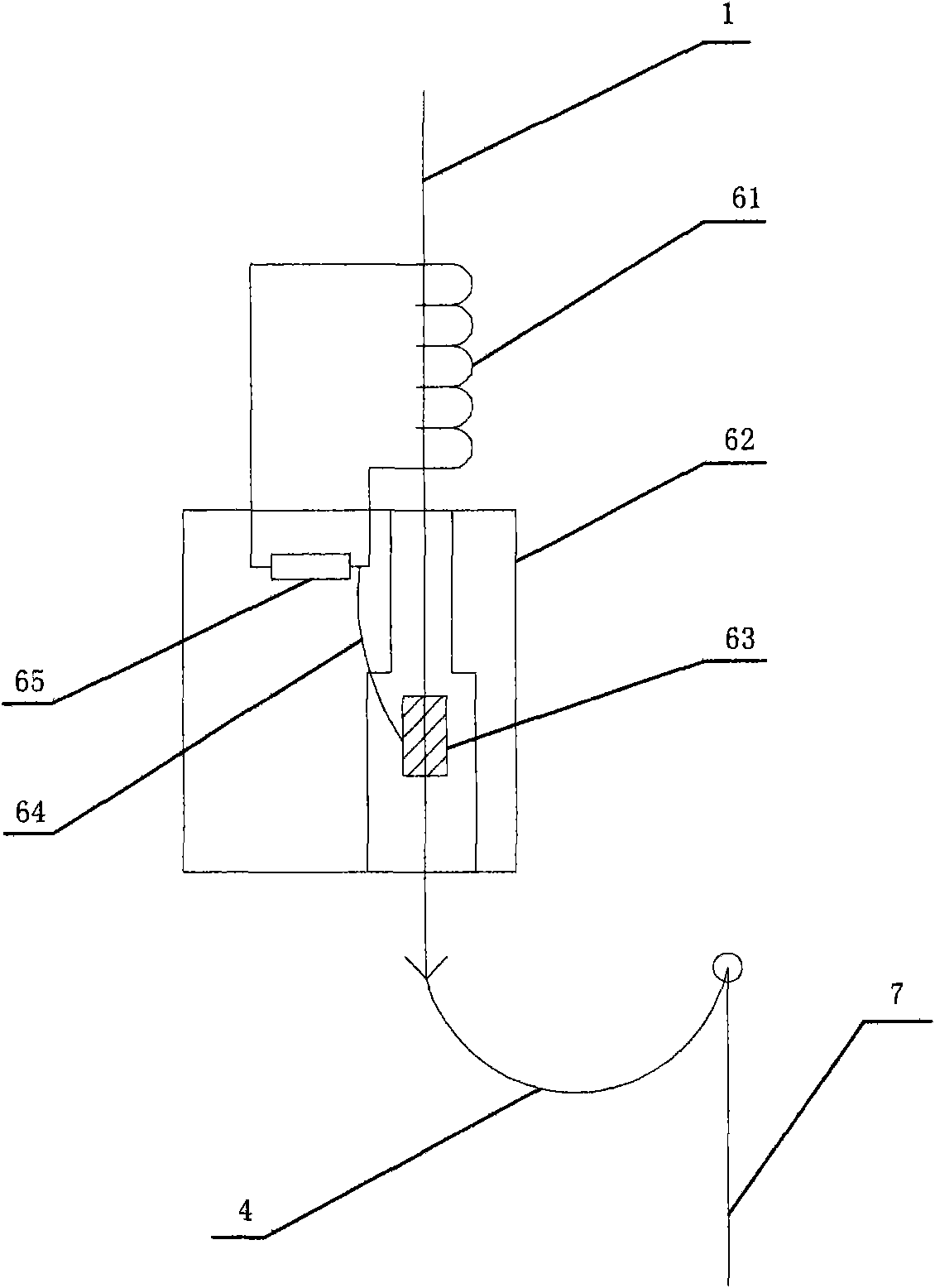 Protective device for high-voltage power equipment