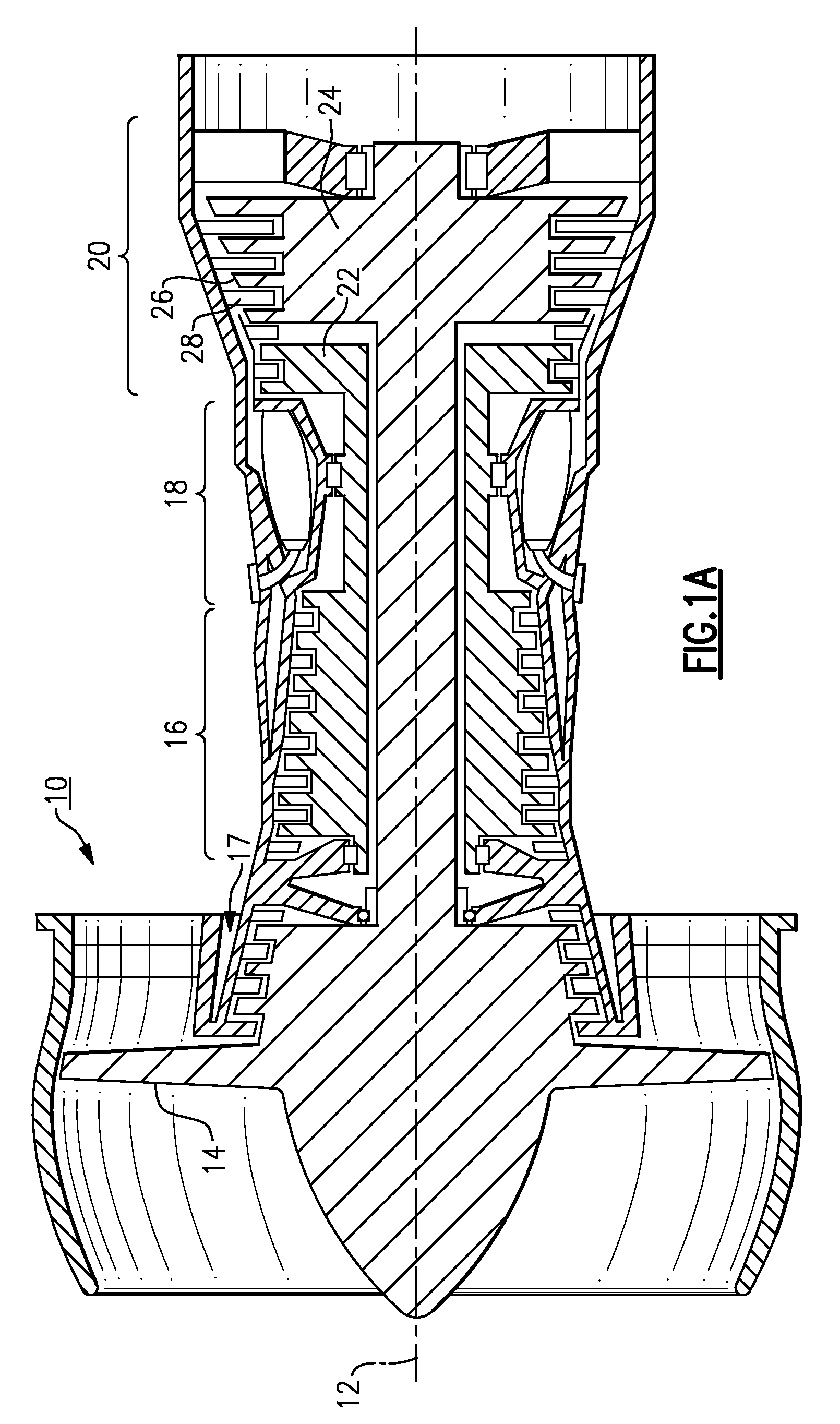 Gas turbine engine with integrated abradable seal and mount plate