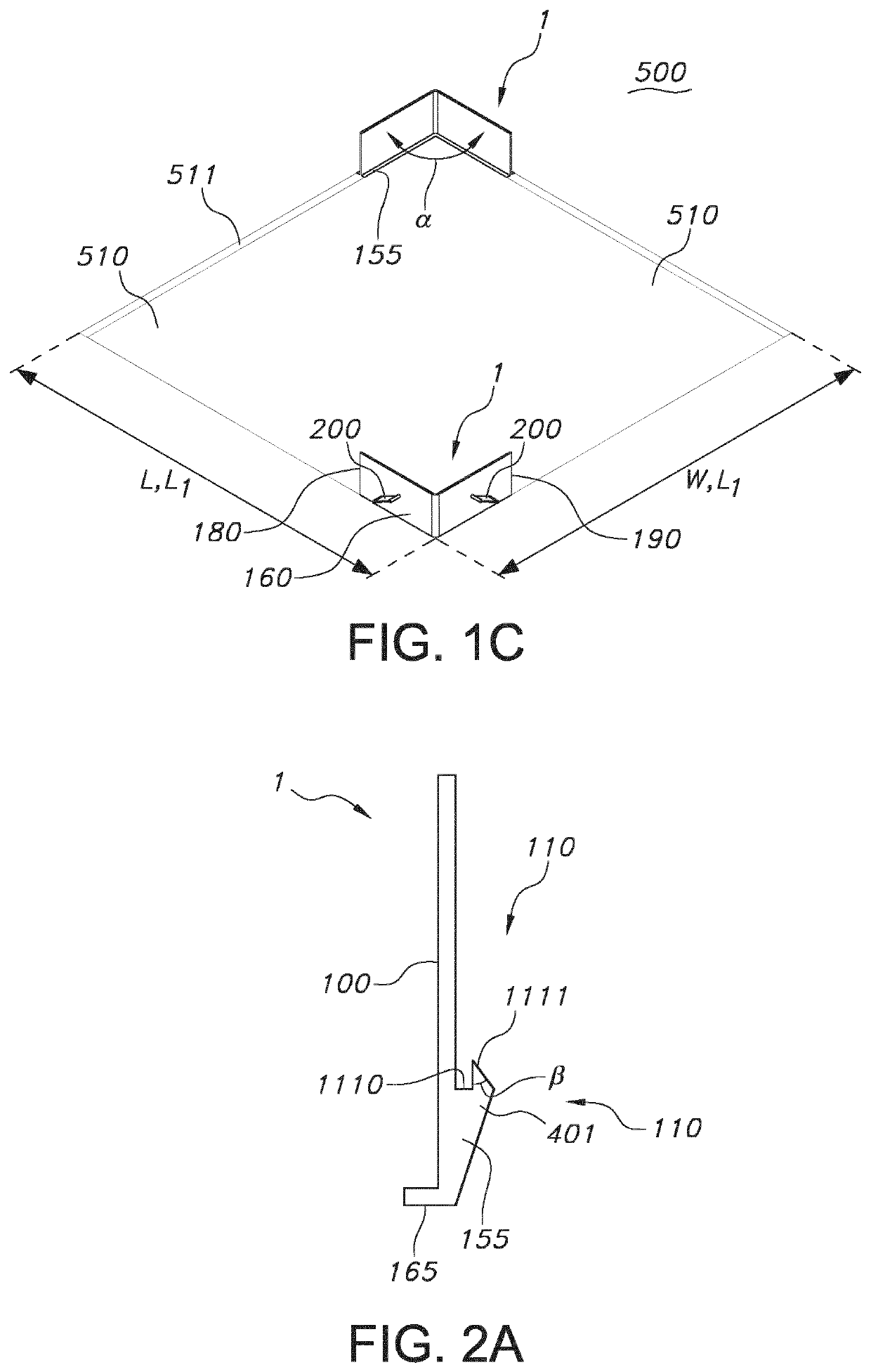 Ceiling interface for luminaires