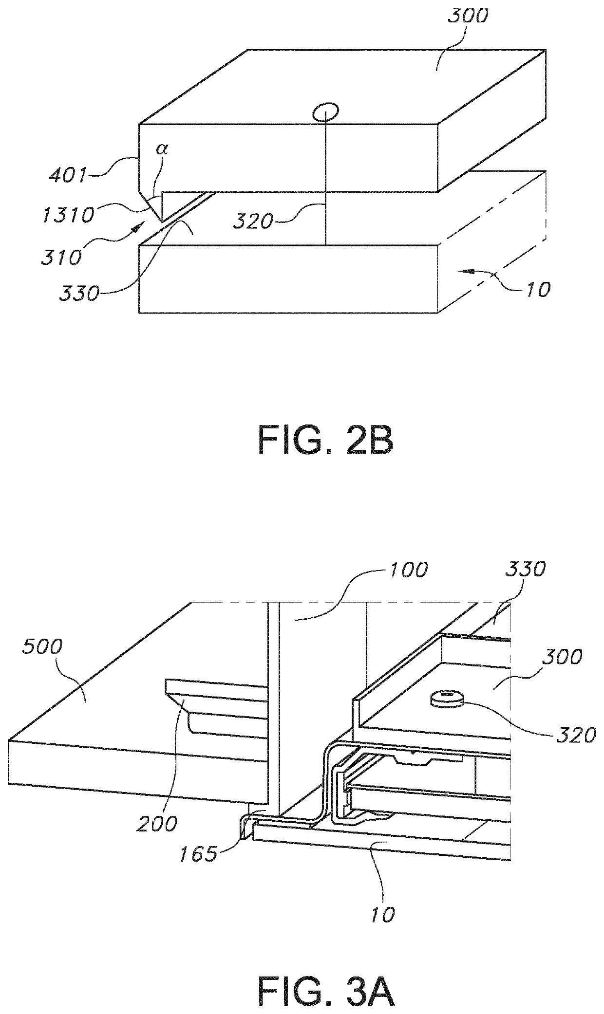 Ceiling interface for luminaires