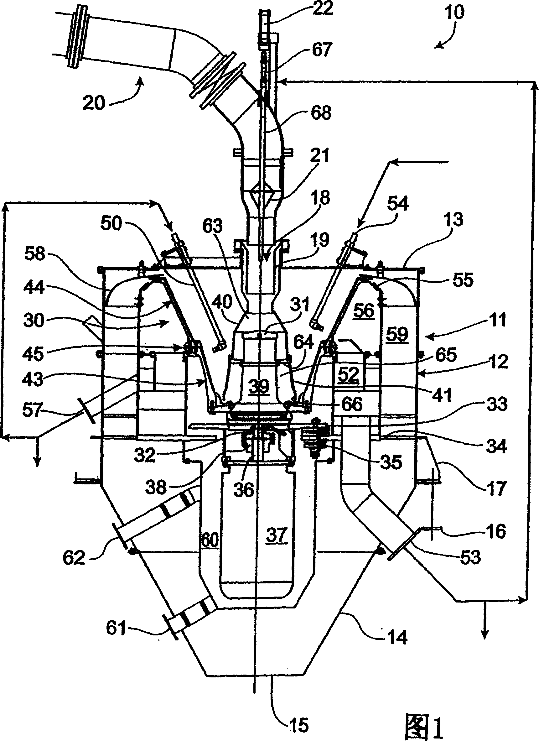 Continuous centrifuge