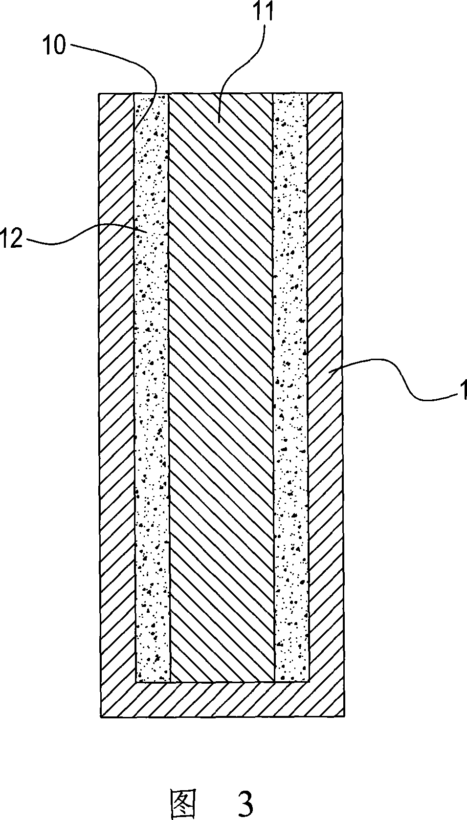 Heat-conducting plate with wick supporting structures and method for manufacturing same