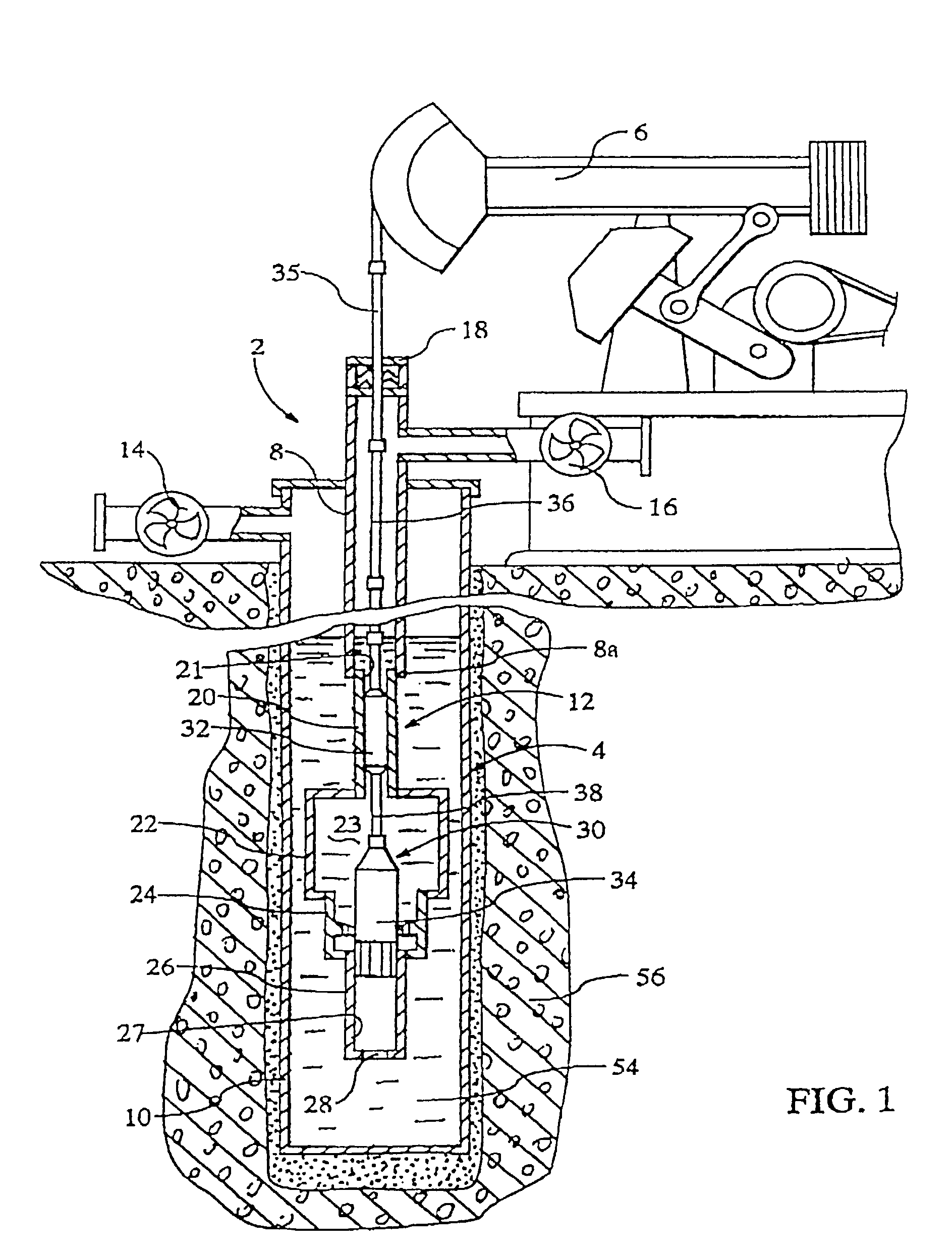 Method and apparatus for seismic stimulation of fluid-bearing formations