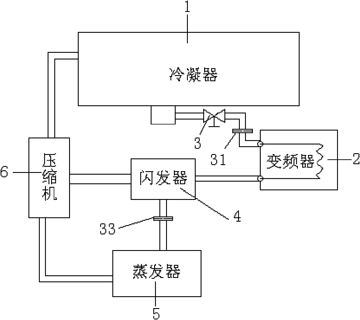 Air conditioner, cooling system of air conditioner and cooling method