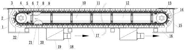 Vacuum cavity of multi-cavity structure