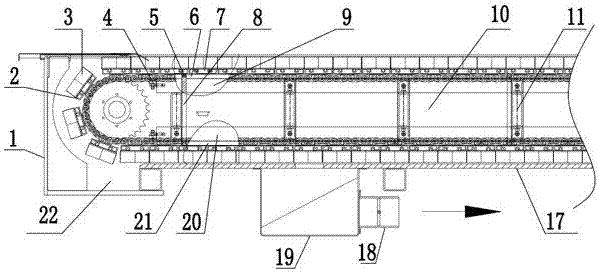 Vacuum cavity of multi-cavity structure