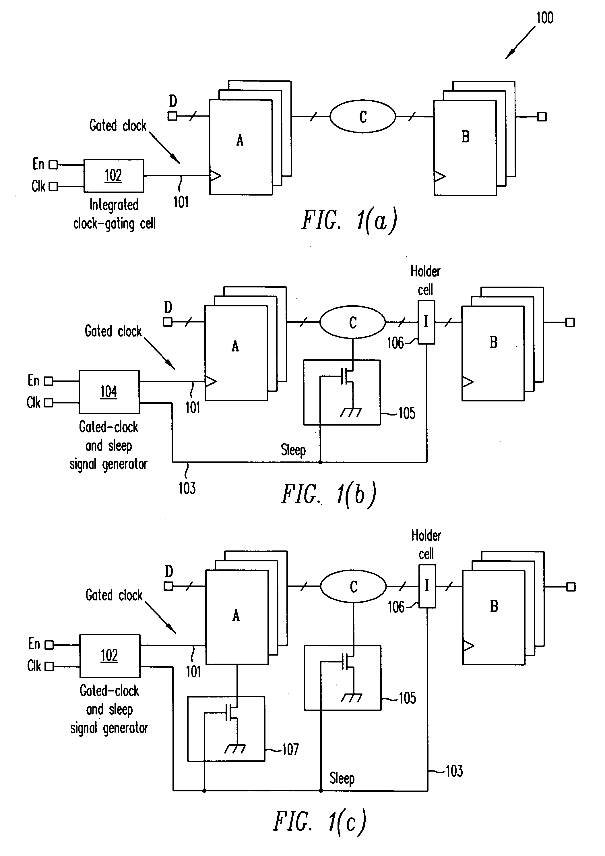 Automatic extension of clock gating technique to fine-grained power gating