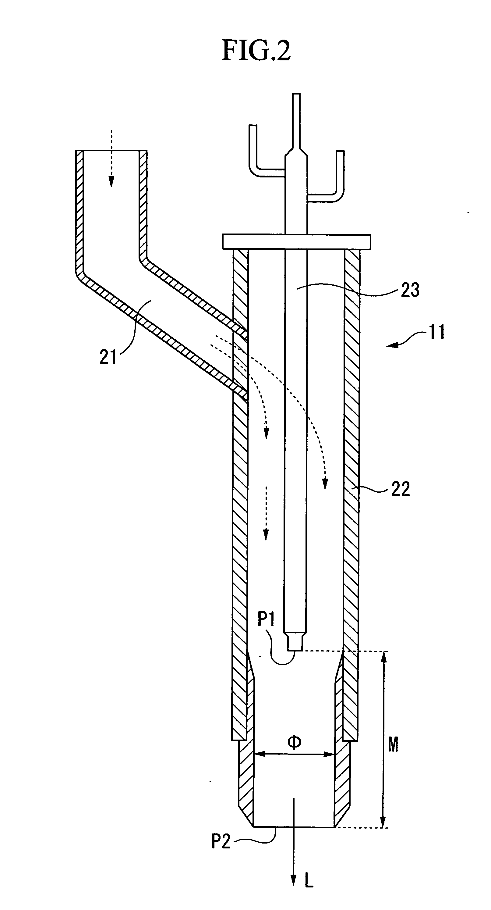 Exhaust gas scrubber for epitaxial wafer manufacturing device