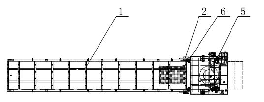 Hydraulic control system for hydraulic boarding ladder