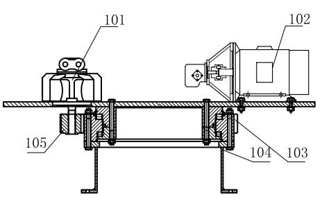 Hydraulic control system for hydraulic boarding ladder