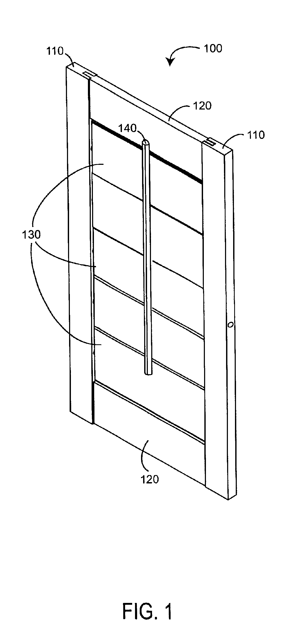 Removable louver and tilt control