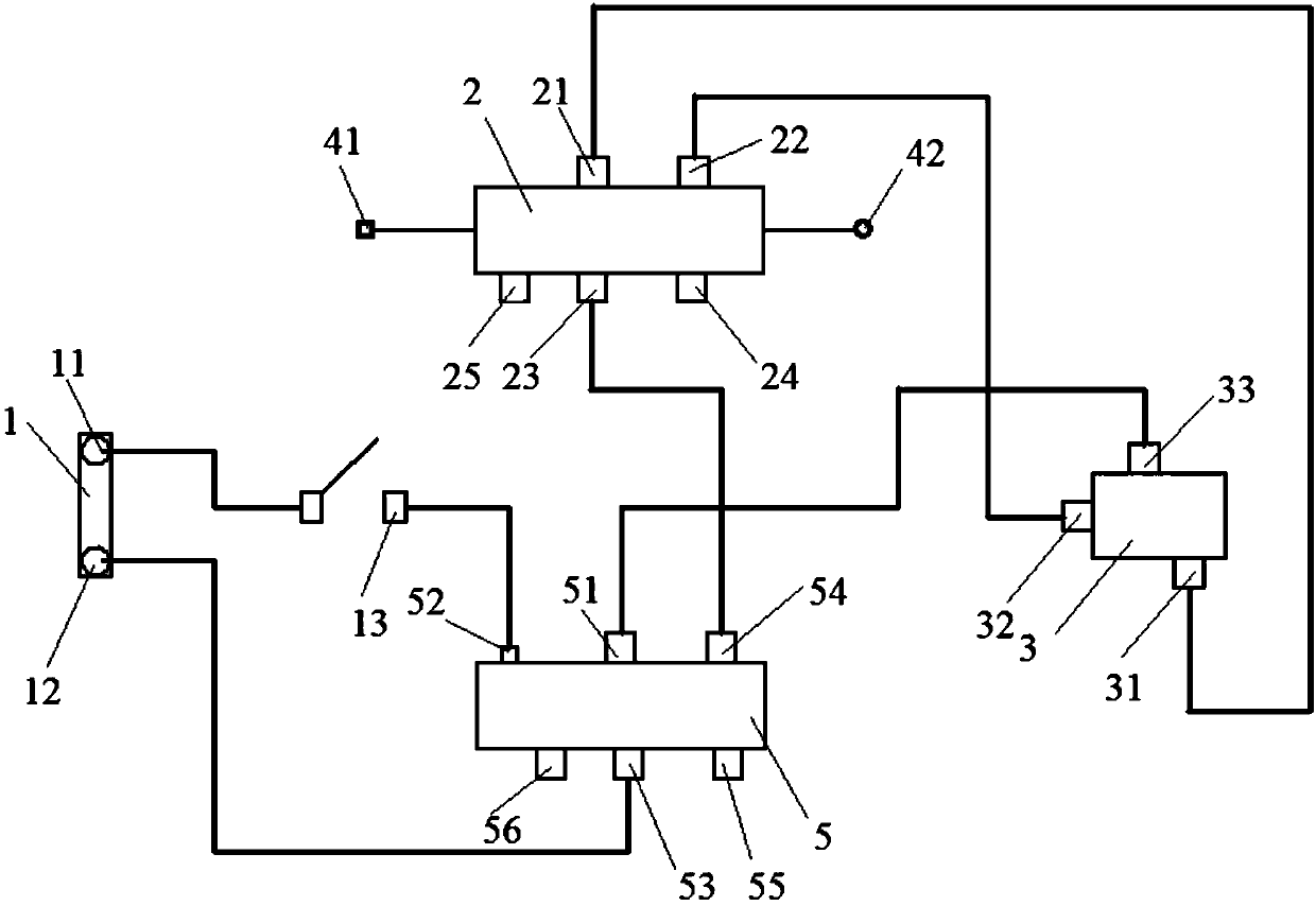 Transfer case gear control system