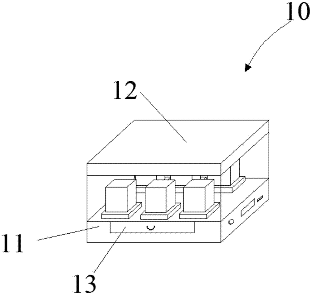 A kind of medicine box and using method thereof