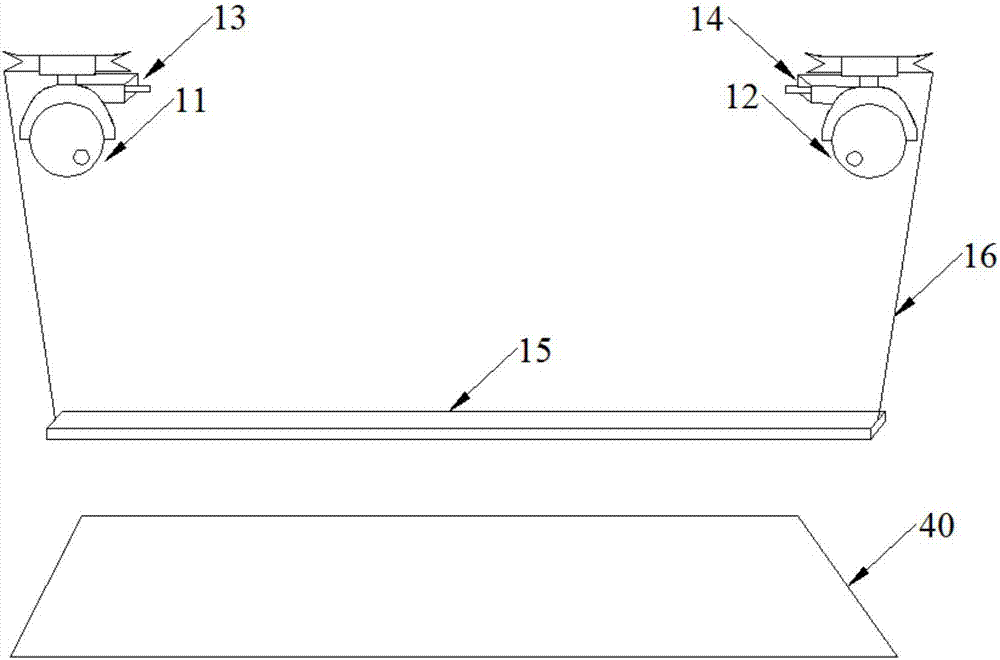 Board card deformation monitoring and early warning system