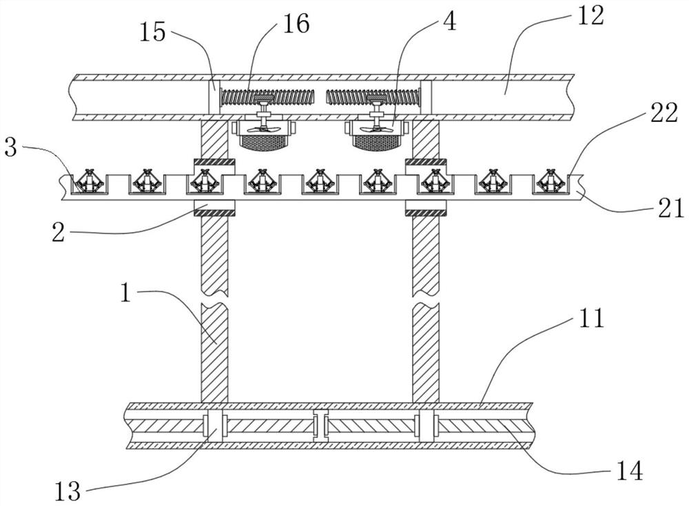 Wardrobe capable of automatically adjusting storage space according to self weight of clothes