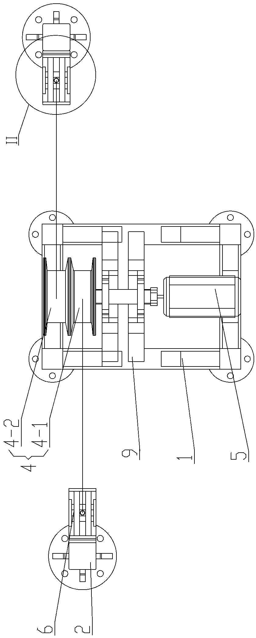 Wind power conversion mechanism and high altitude wind power generator