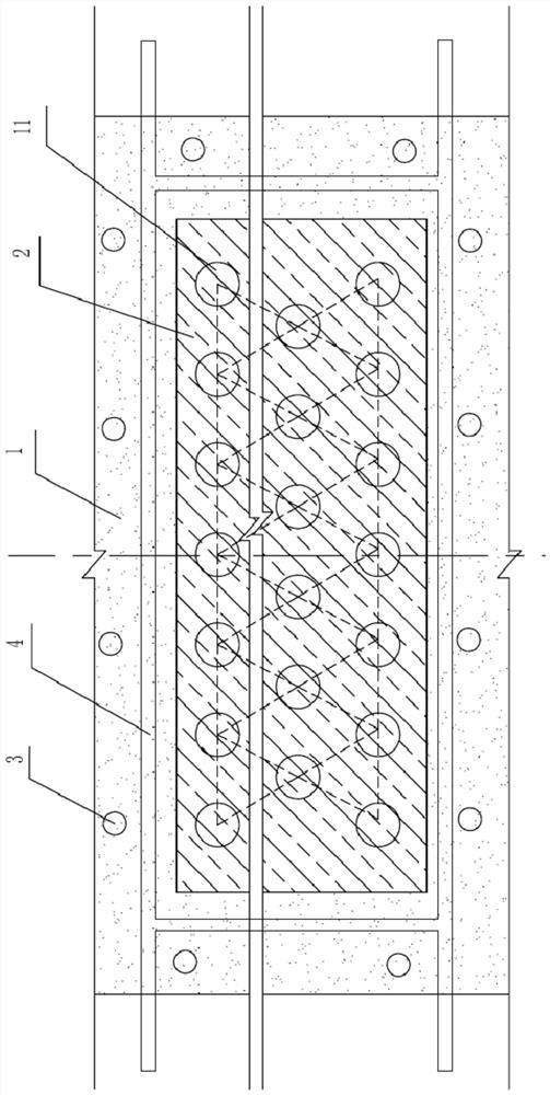 Roadbed treatment method based on vacuum dewatering combined with dynamic compaction