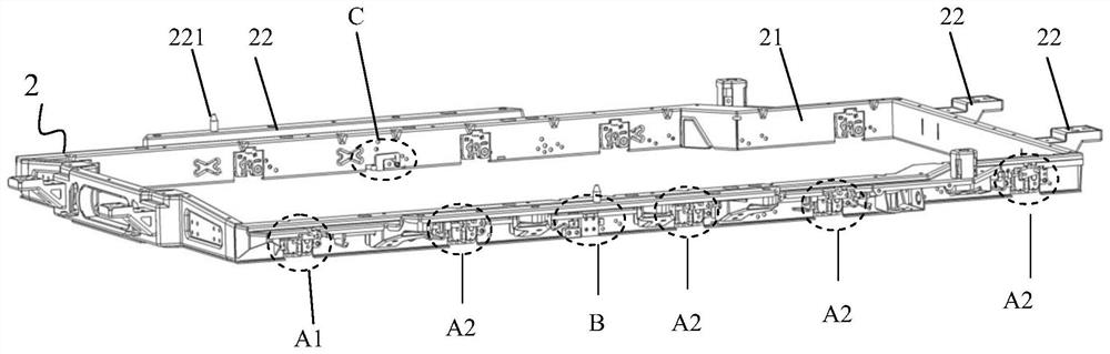 Quick-change power battery mounting system, locking method, unlocking method and electric vehicle