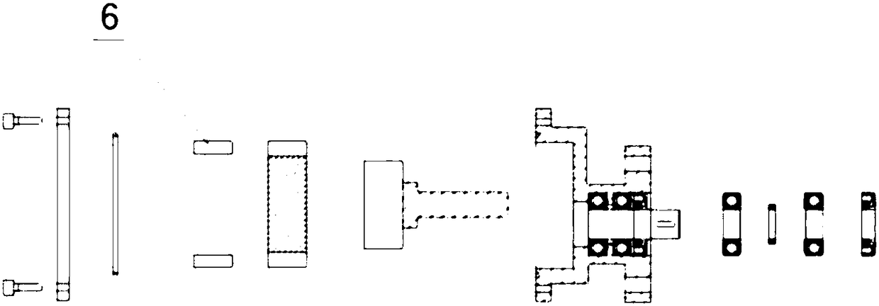 Dry type single-blade vacuum pump