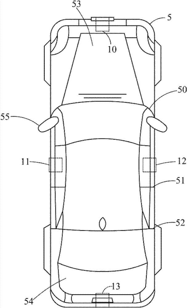 Adaptive surrounding view monitoring apparatus and method thereof