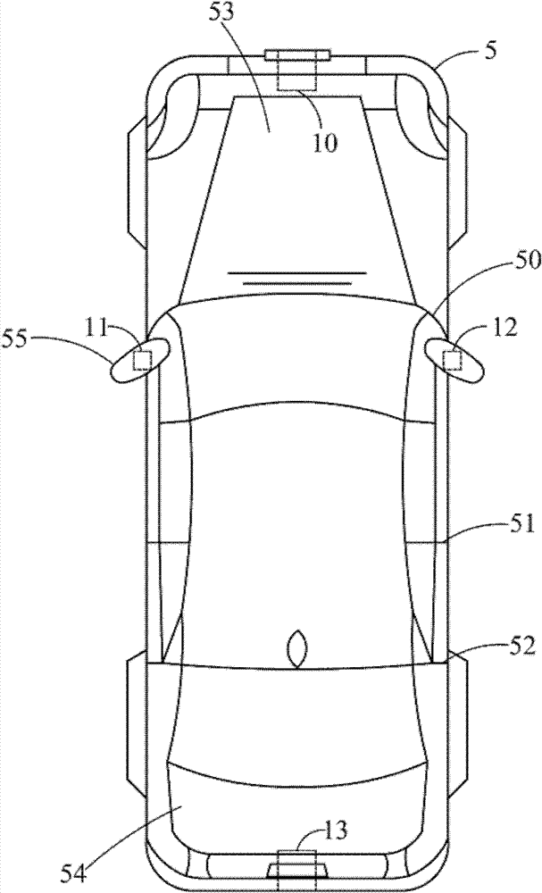 Adaptive surrounding view monitoring apparatus and method thereof