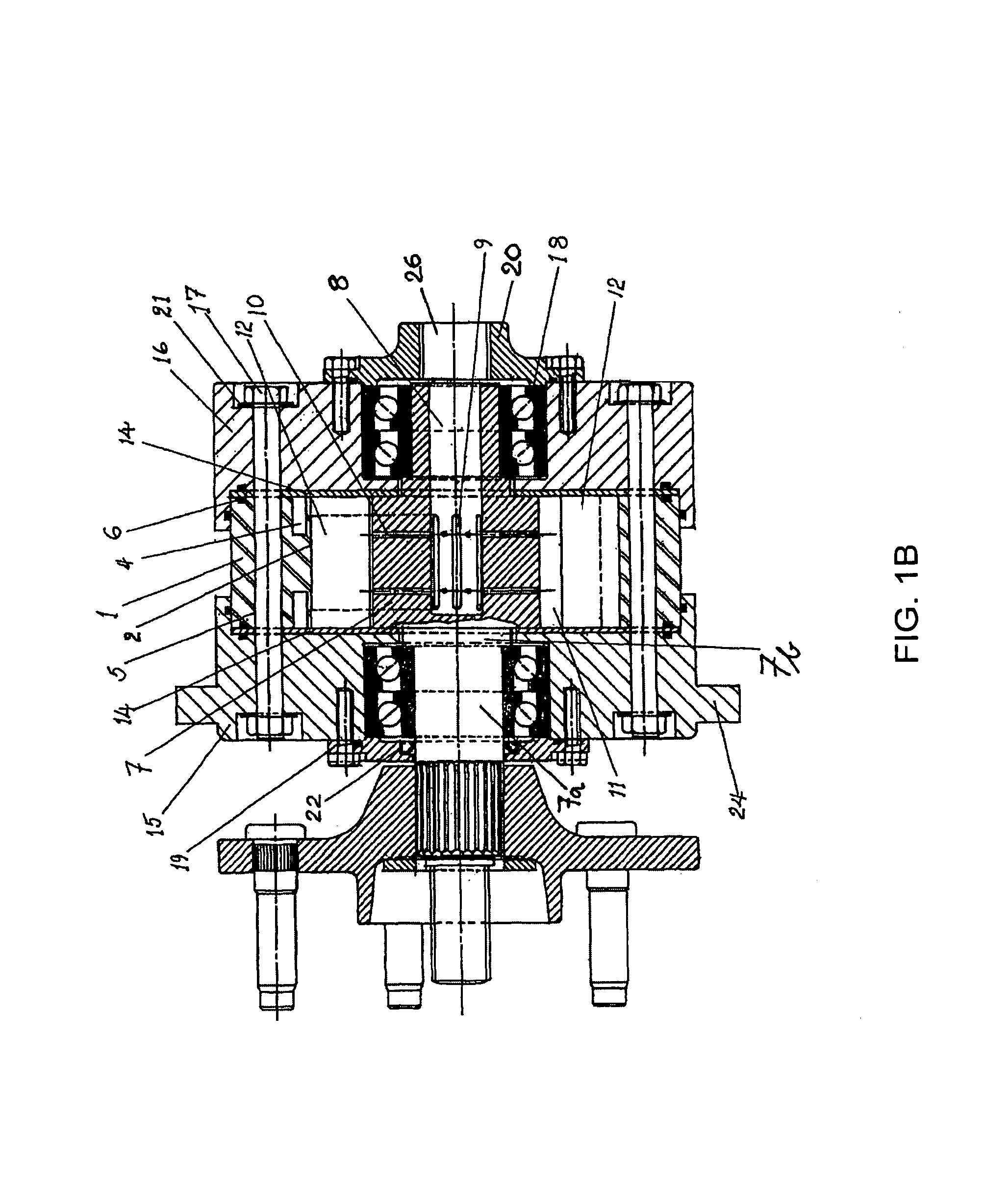 Hydraulic traction system for vehicles