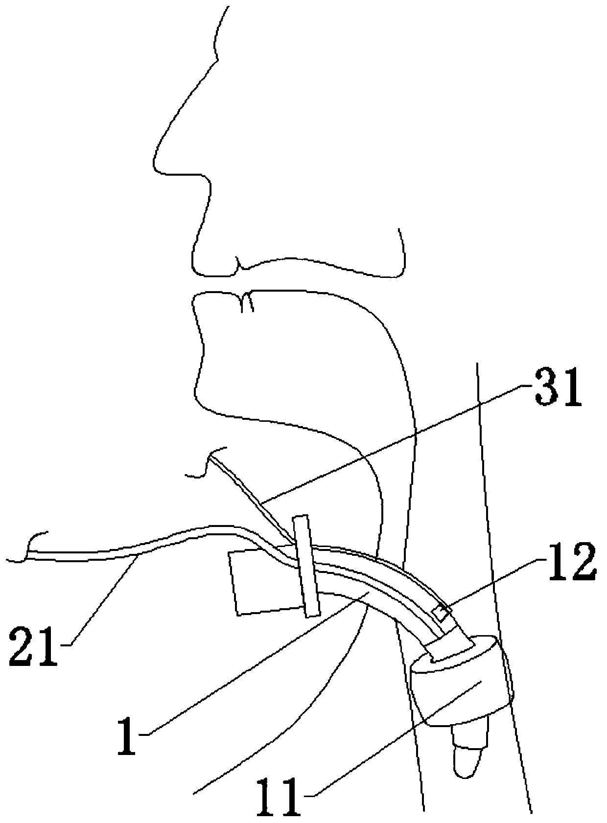 Automatic sputum suction system capable of preventing tracheal cannulas from leaking liquid and sputum suction method thereof