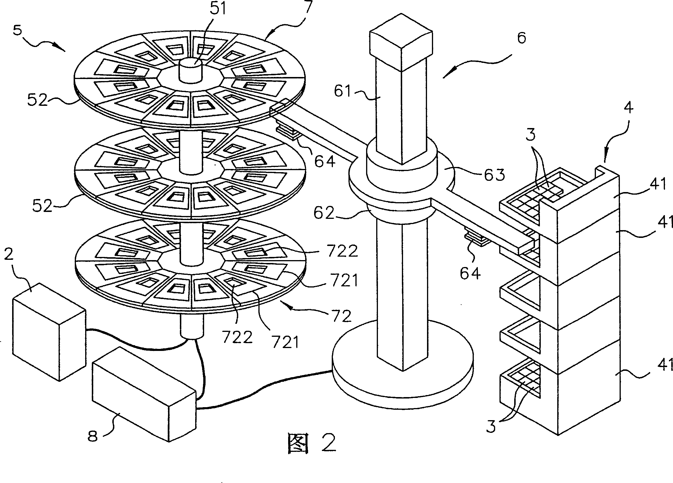 Rotating-disk testing classifier