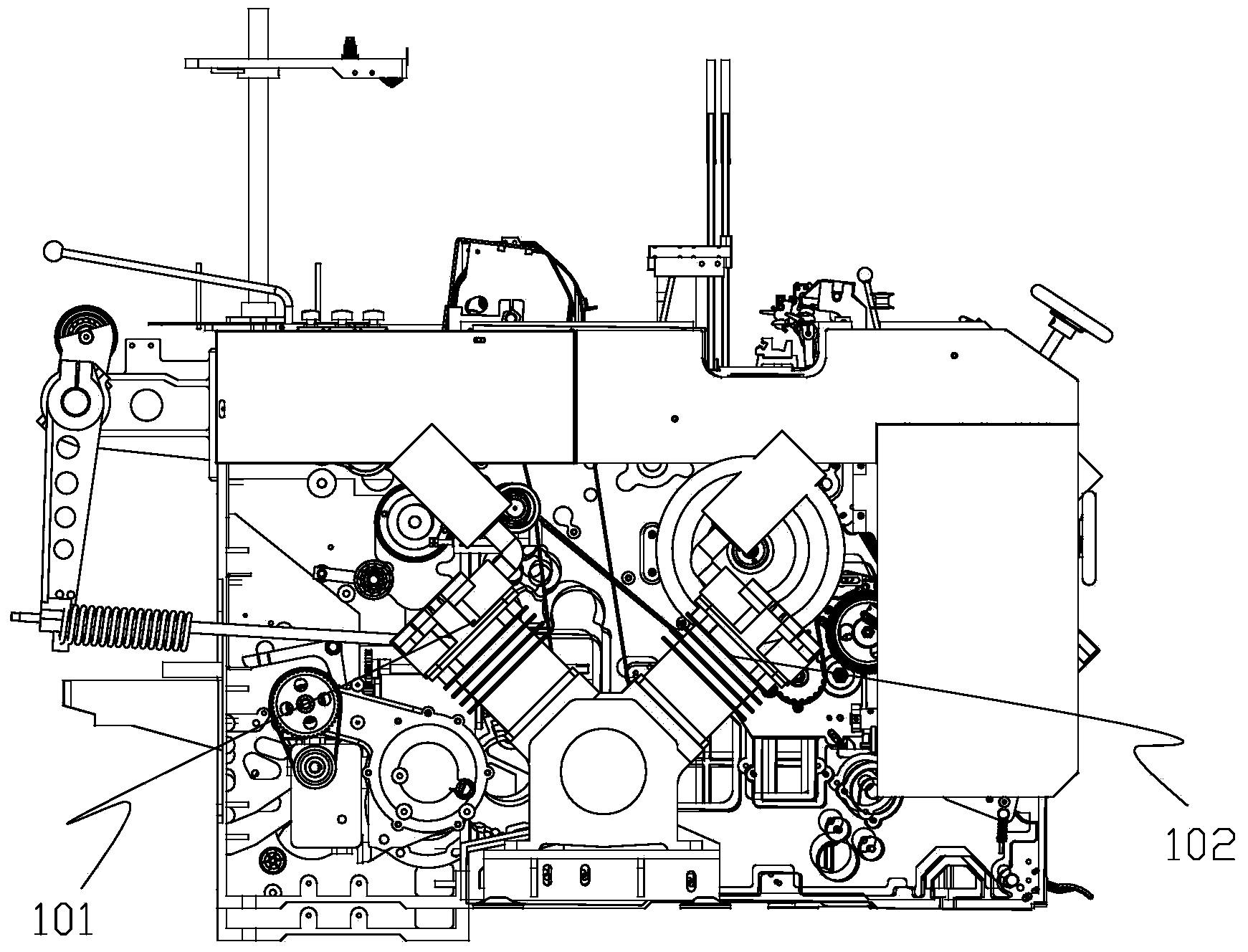 Energy-saving air-jet loom