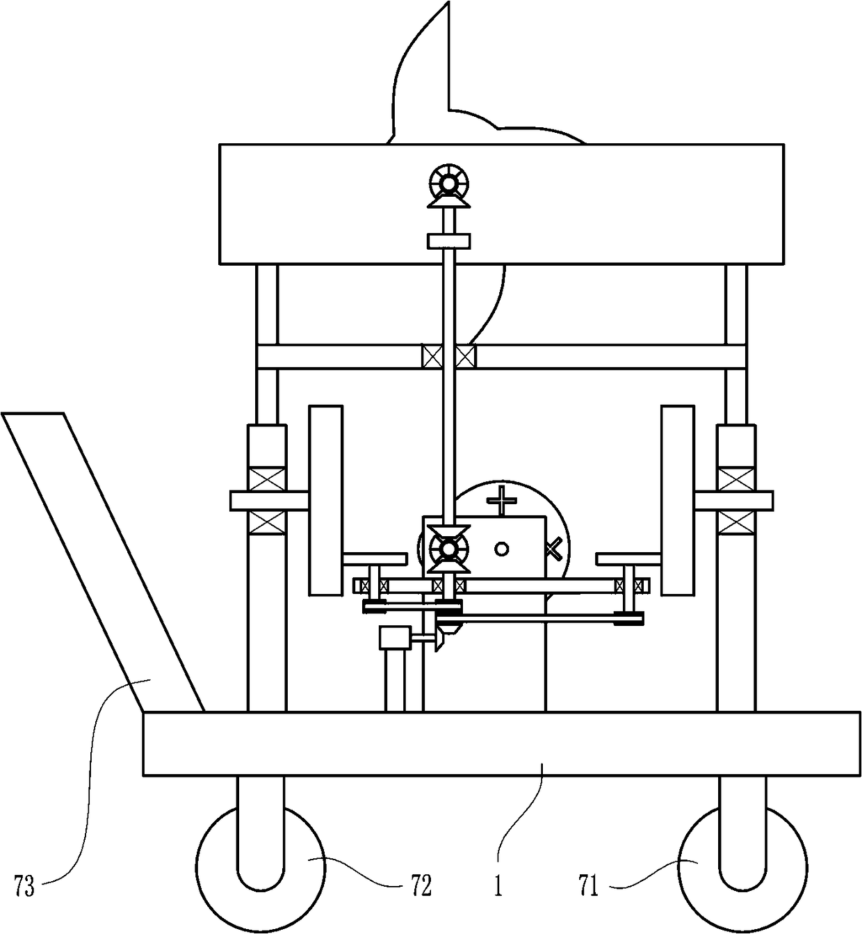 Interesting-type operation device for teaching