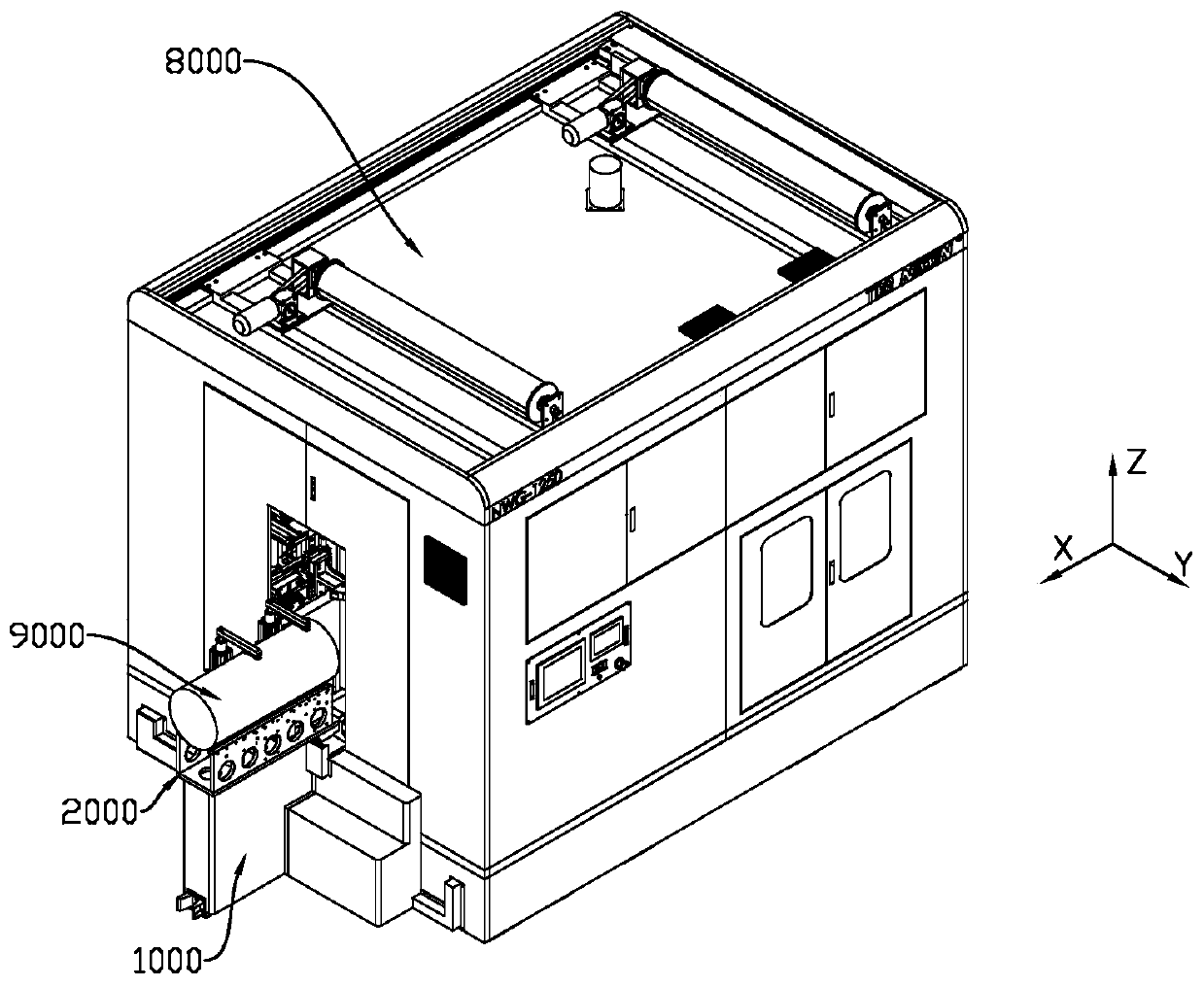 A method of rounding and grooving crystal ingots using a vertical spheronizing and grooving machine for semiconductor crystal ingots