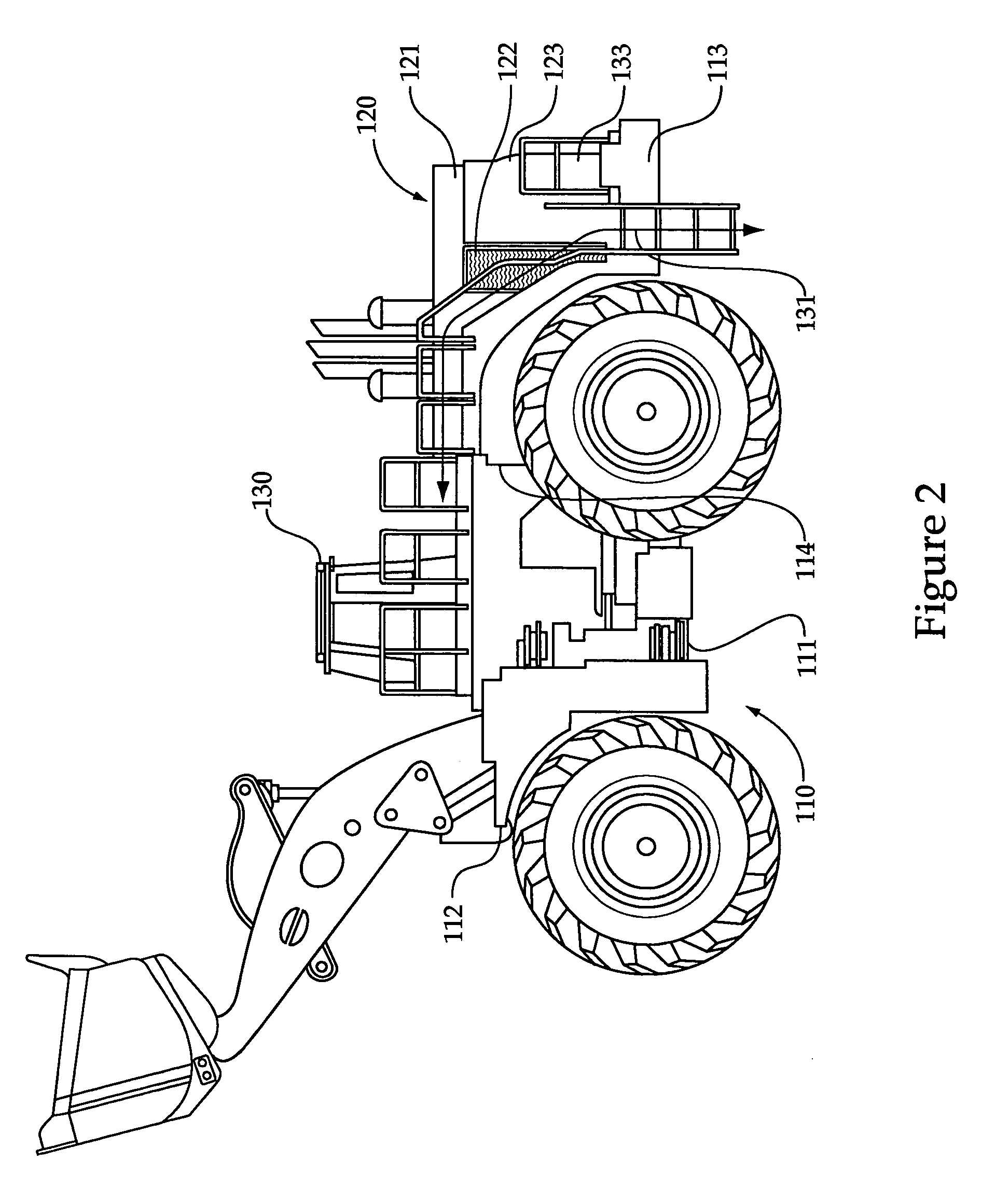 Machine status interlock for reversing fan control