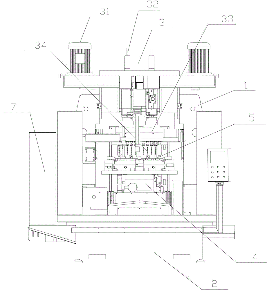 Full-automatic drilling machine