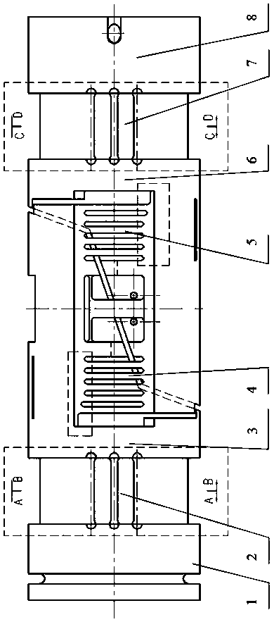 Large-rolling-moment small-lateral-force scale