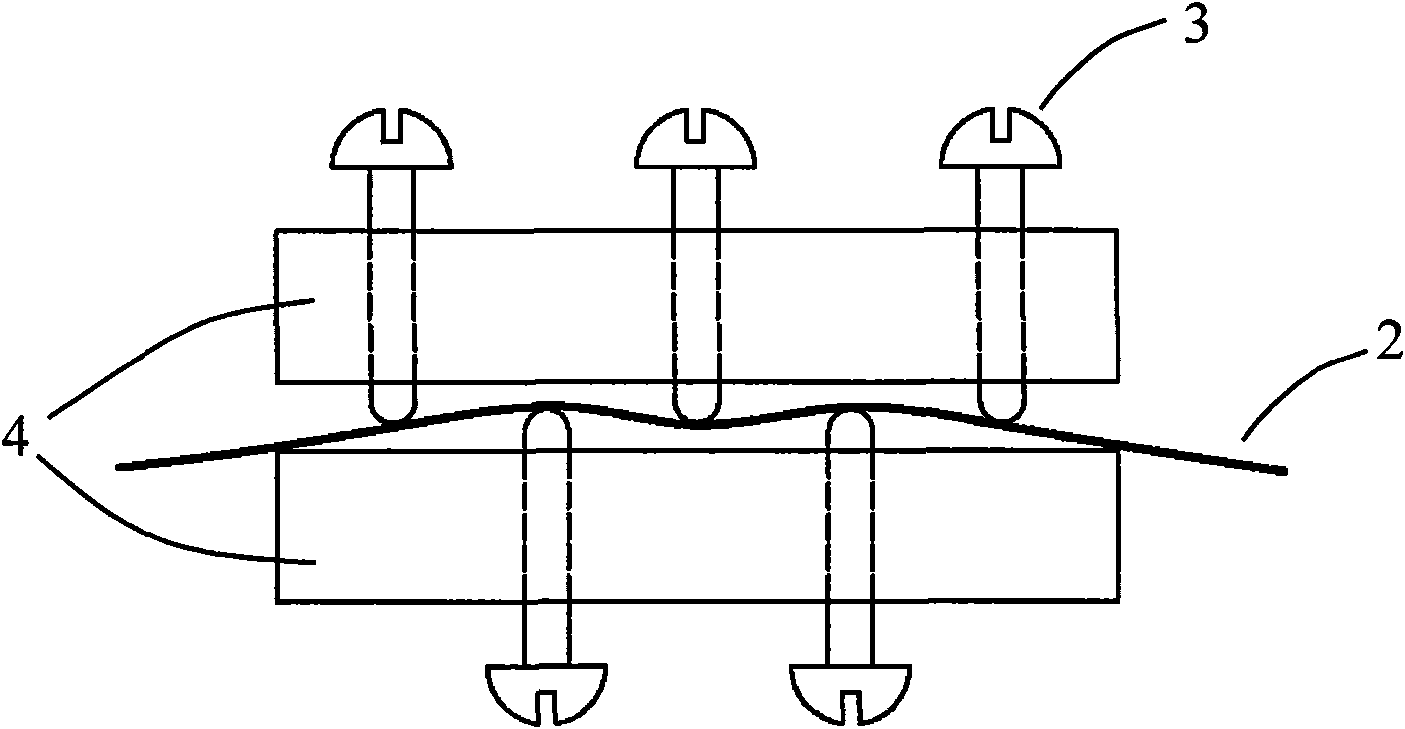 Device for improving spacial distribution of output beams output of multimode fibers