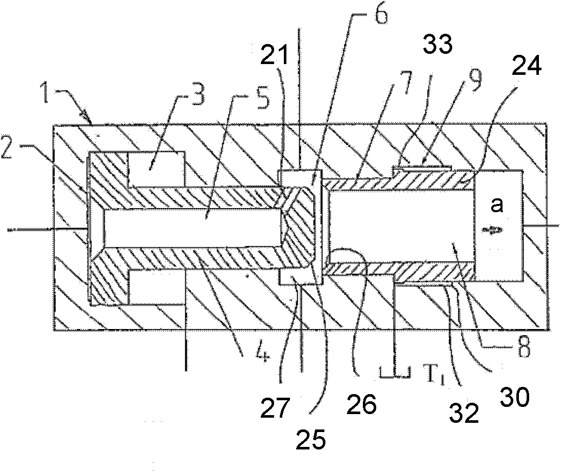 Pressure booster and diecasting arrangement