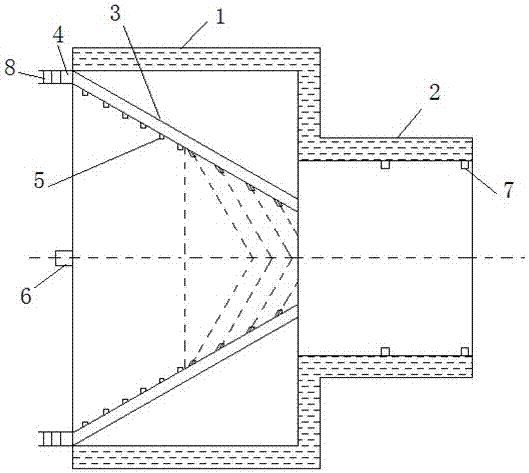 A high-efficiency energy-saving hard carbon black reaction furnace